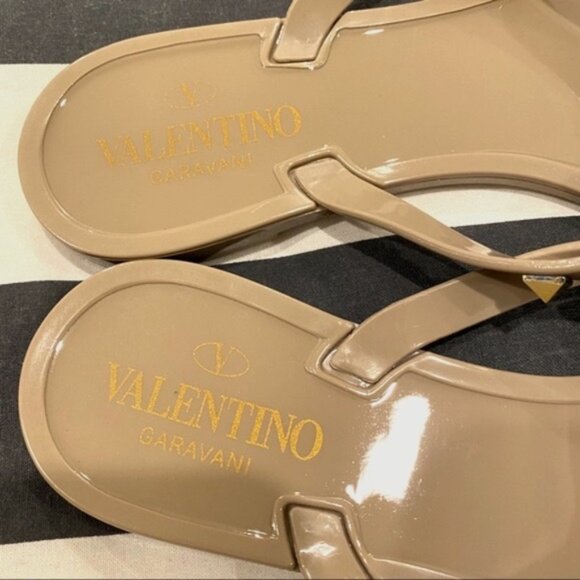 Valentino Rockstud Jelly Sandals 38 - Picture 2 of 5